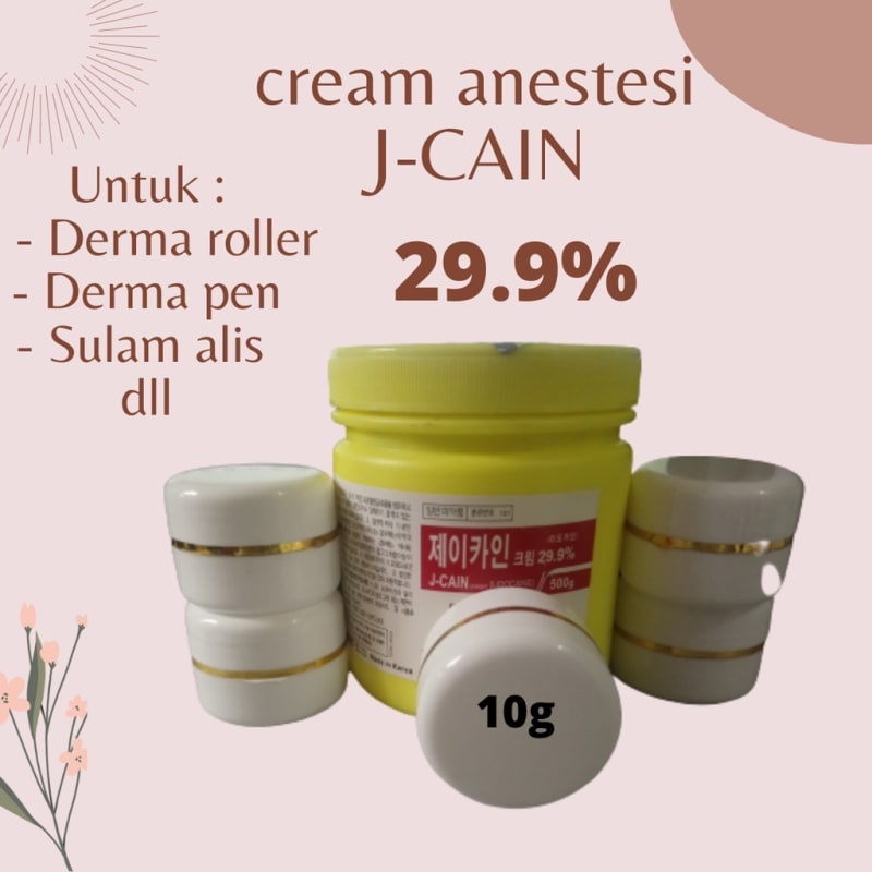 anastesi cream 29.9% isi 10 gram anastesi tato anestesi dermapen anastesi dermaroller