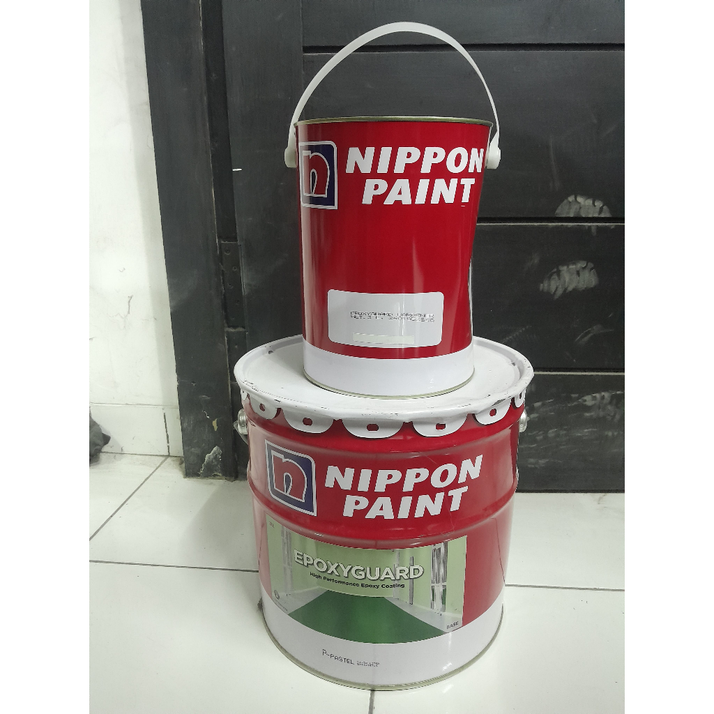 [CUSTOM WARNA] EPOXY GUARD 15 LITER CAT DAN HARDENER / NIPPON PAINT