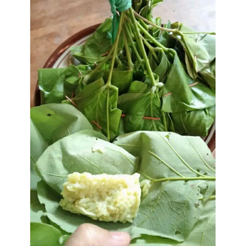 

Tape ketan daun Ploso manis legit khas tuban isi 10 biji