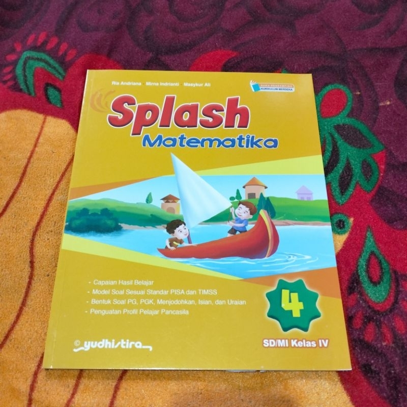 ORIGINAL BUKU SPLASH MATEMATIKA KELAS 4 SD/MI KURIKULUM MERDEKA