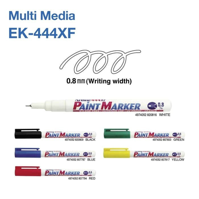 

Paint Marker Artline 444XF 0.8mm