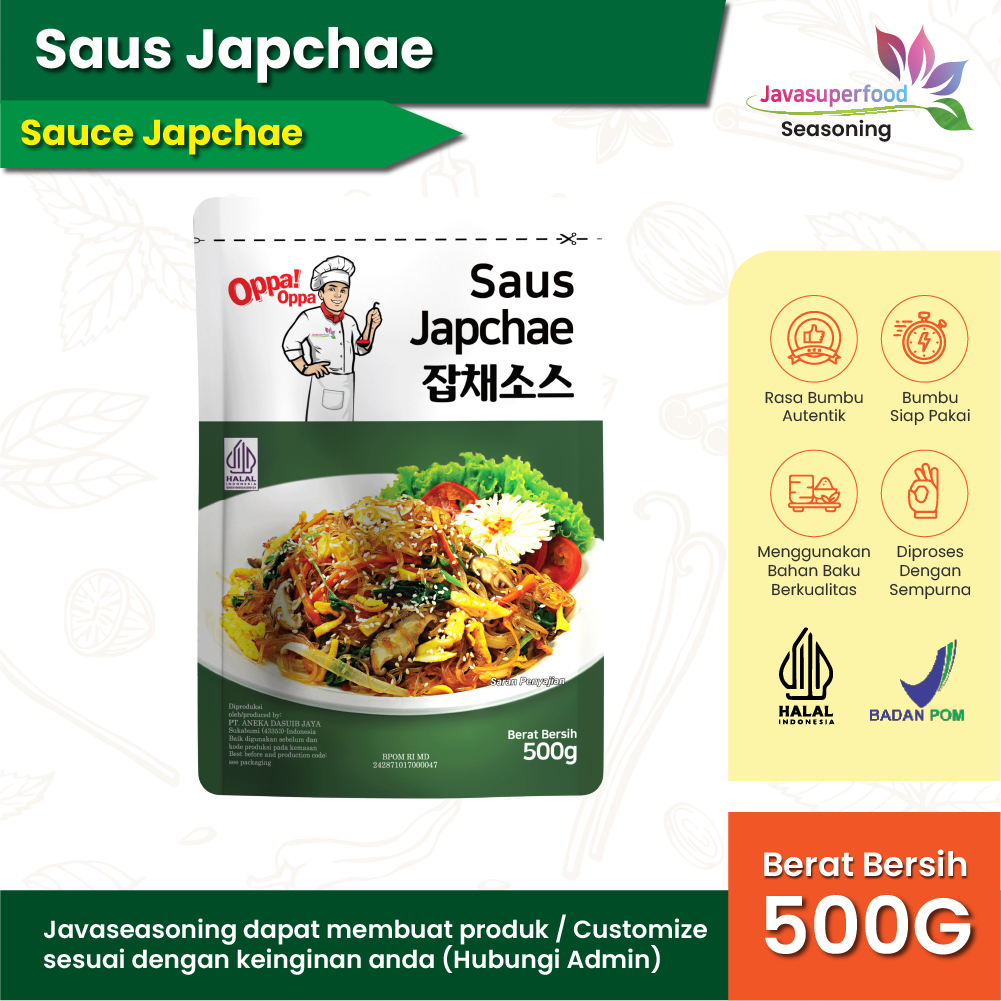 

[OppaOppa] Japchae Saus / Bumbu Soun Goreng Korea Original Halal 500g HALAL