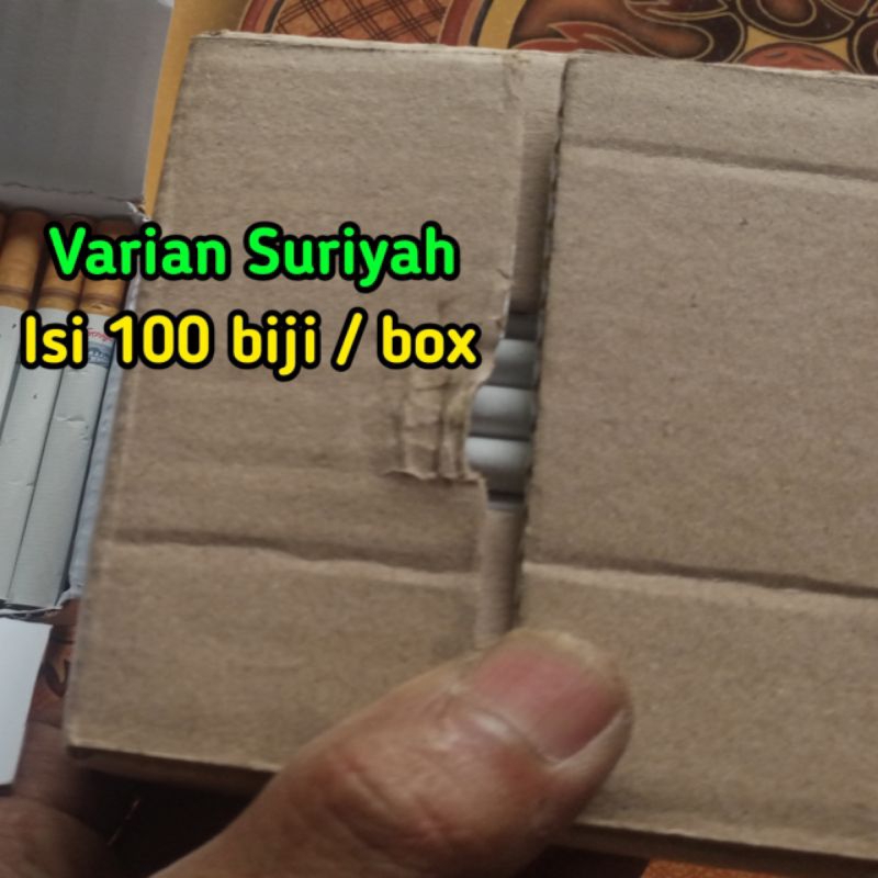 

Box suriyah isi 100 biji