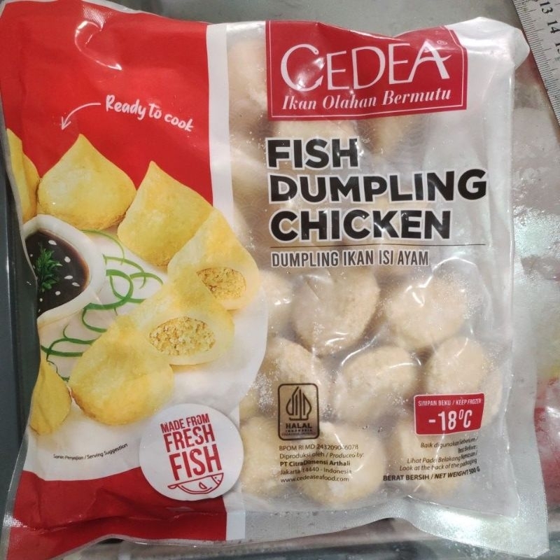 

cedea fish dumpling chicken