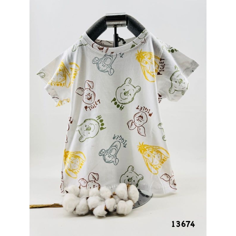 Kaos Full Print Loopie Kids Pooh