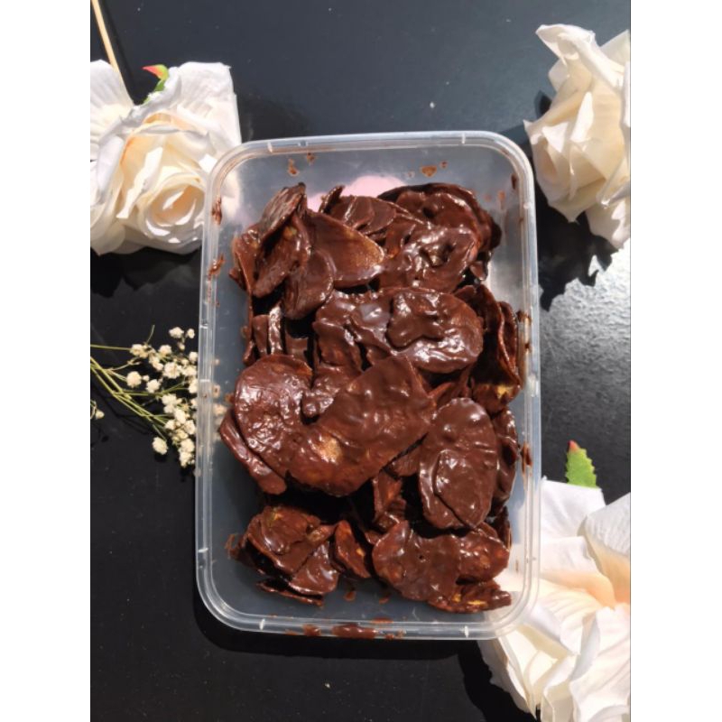 

keripik pisang cokelat lumer by NgeunahNyosnack berbagai varian rasa 175gram