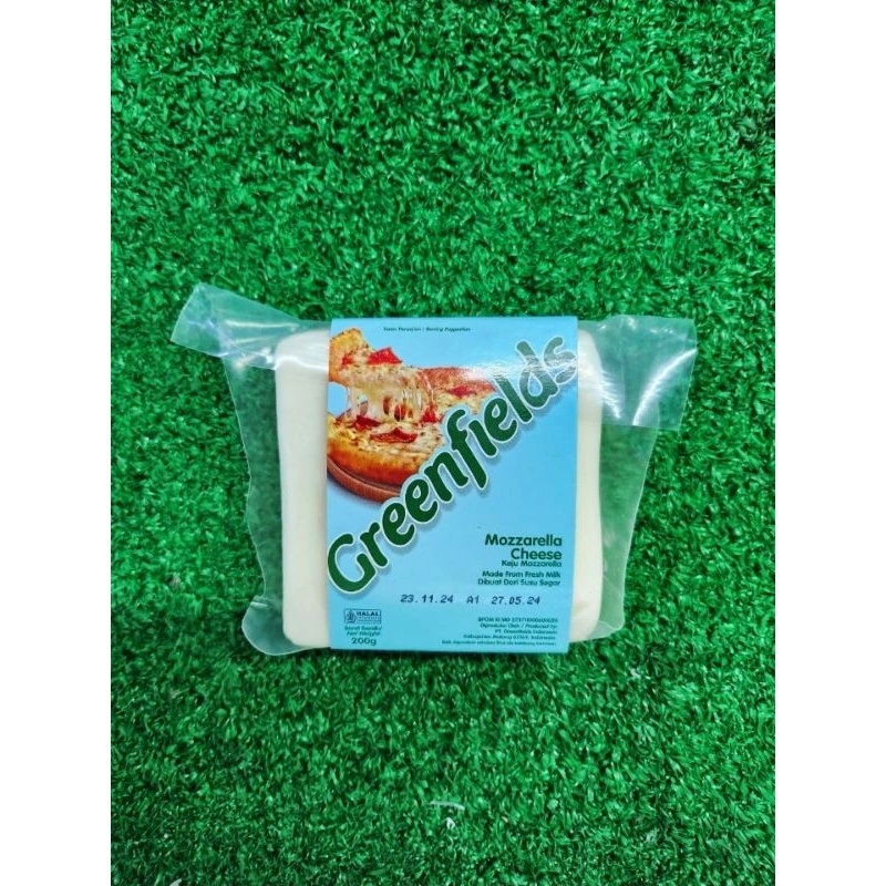 

[INSTANT & SAMEDAY ONLY] Greenfields Mozzarella Cheese Keju Mozza 200gr Lokal HALAL