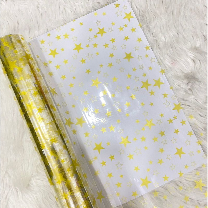 

Plastik Parcel Plastik Buket Transparan Packing Bungkus Kado 100cmx100cm