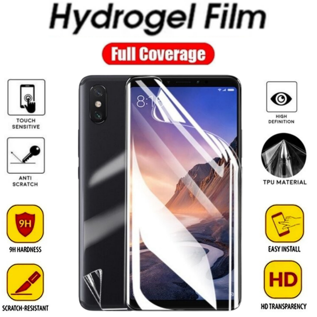 Anti Gores Hydrogel Film Screen Protector Jelly Xiaomi MI Max MI Max 2 MI Max 3