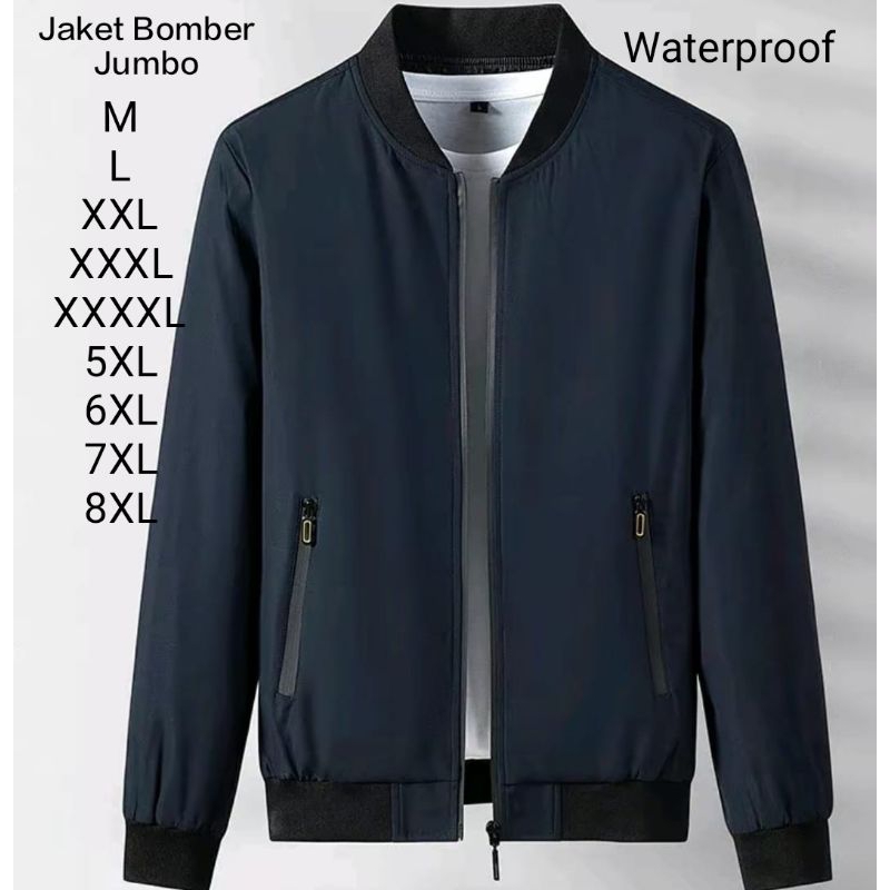 BEST SELLER JAKET BOMBER PRIA BIG SIZE JAKET BOMBER WATERPROOF ANTI AIR JAKET BOMBER WANITA JUMBO