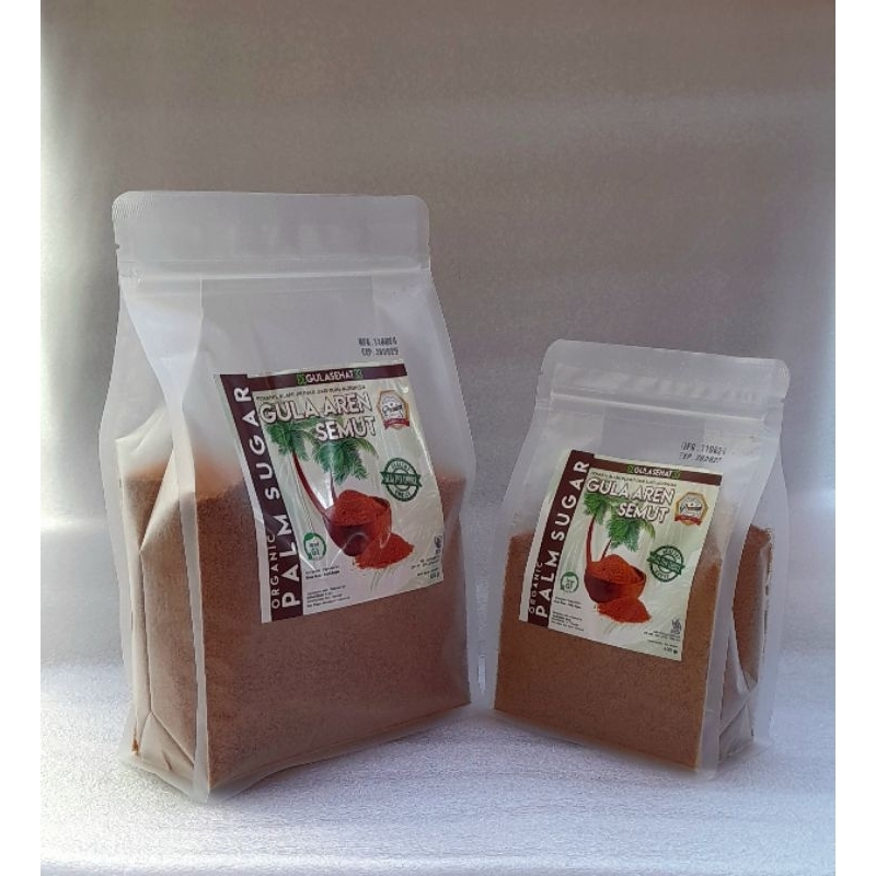 

GulaArenBubuk/PalmSugar Organik Asli 1kg GulamerahAren