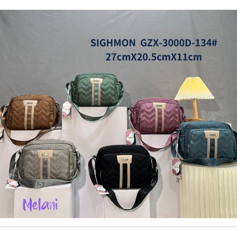 Tas wanita selempang sighmon ory GZX-3000D kanvas