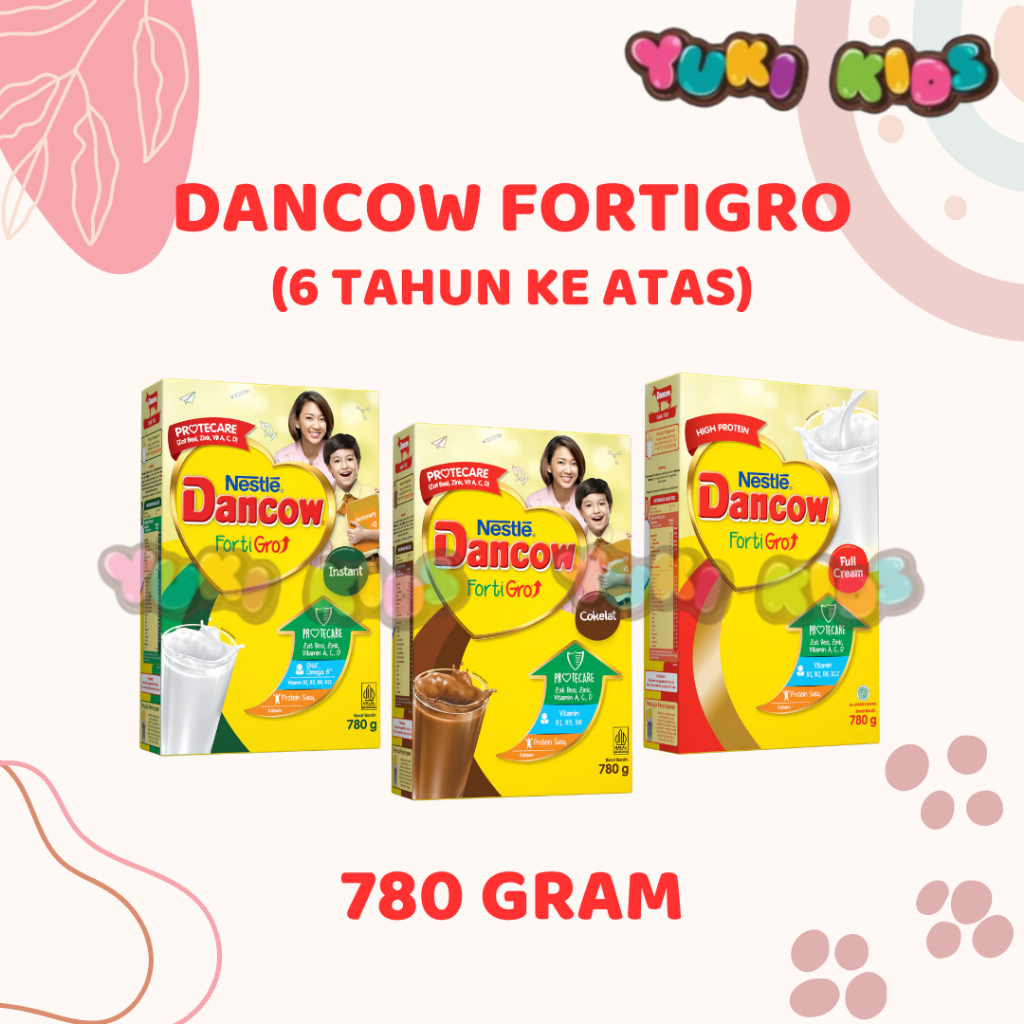 

Dancow Fortigro 780gr (6 Tahun Ke Atas)