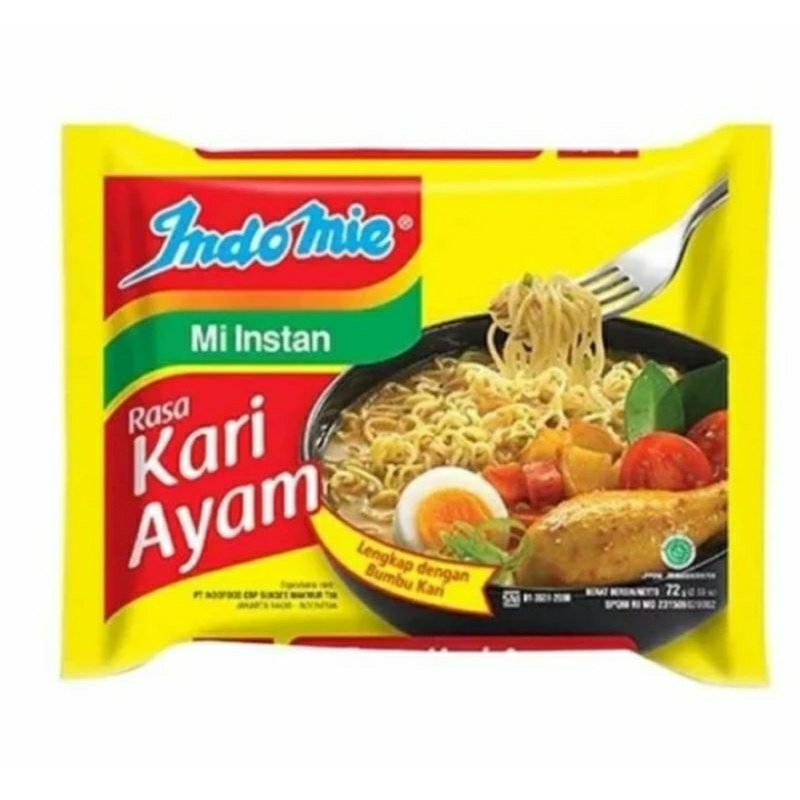 

INDOMIE MIE INSTANT KARI AYAM@72 gr