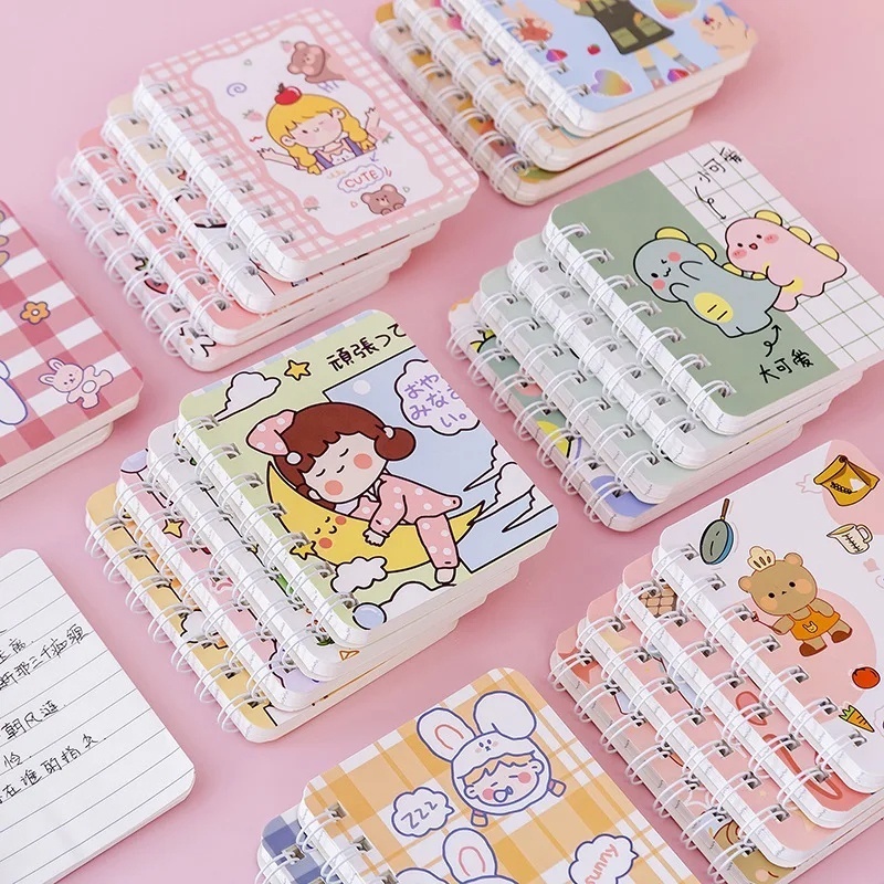 

NOTEBOOK RING MOTIF / BUKU A7 CATATAN RING / BUKU TULIS RING
