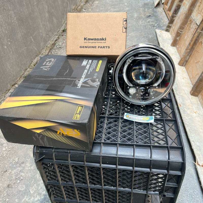 BATOK NINJA SS ORIGINAL SET BILED AES TURBO GEN2 MINILASER