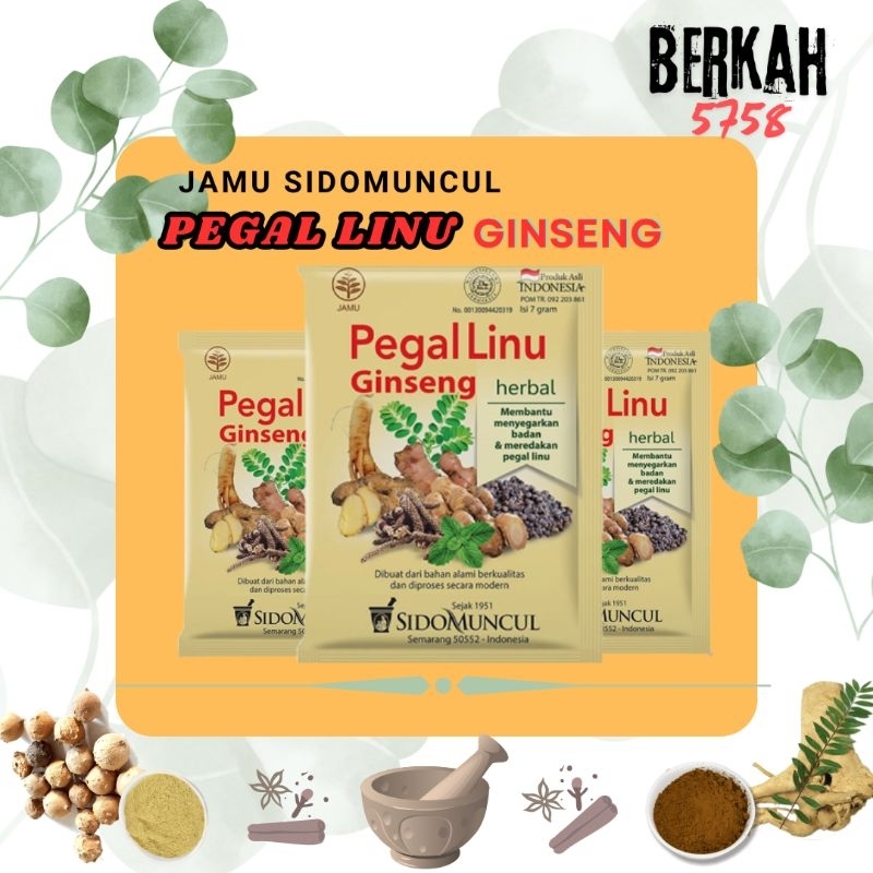 

Jamu Herbal PEGELINU GINSENG (serbuk)