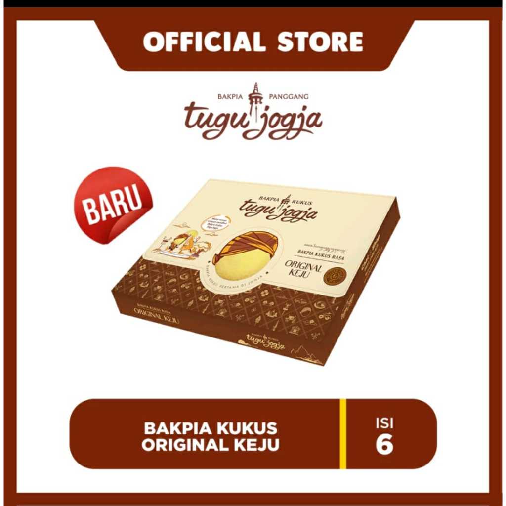 

Bakpia Kukus Tugu Jogja Kemasan isi 6 pcs