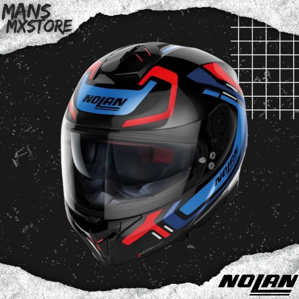 HELM NOLAN N808 ALLY043 HELMET ORIGINAL FULL FACE