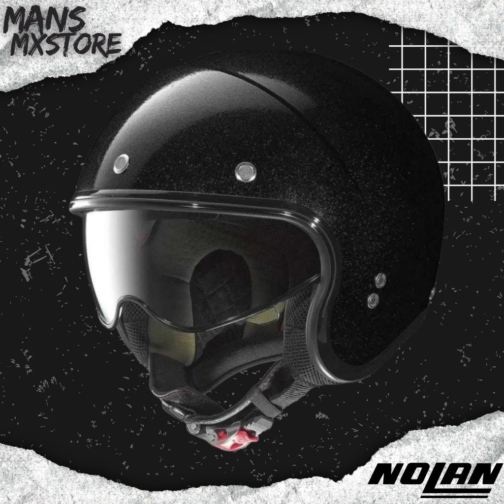 NOLAN N21 DURANGO BLACK FLAKE 41 HELMET NOLAN HALF FACE ORIGINAL