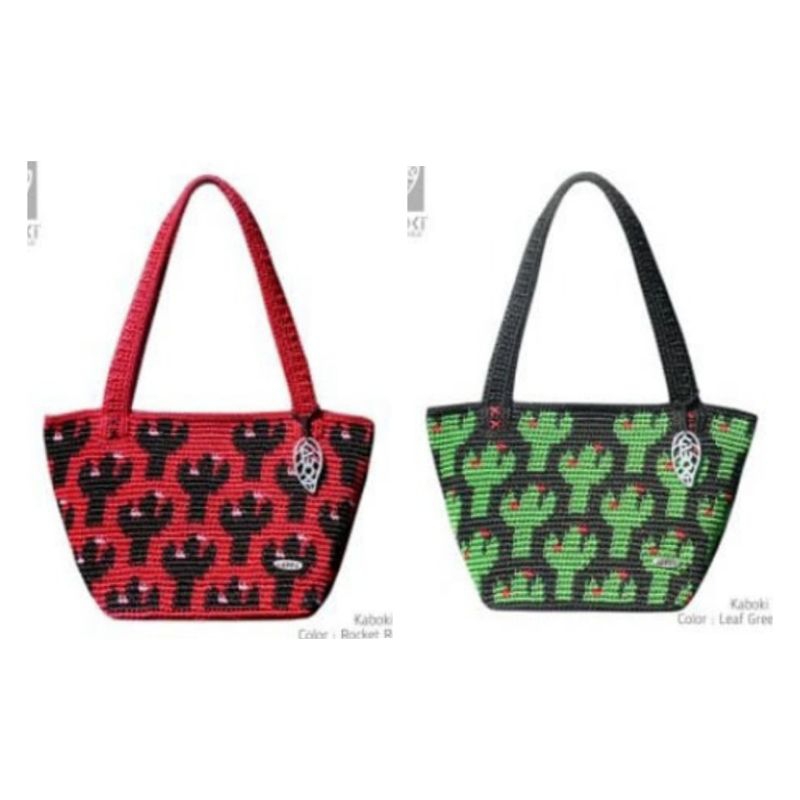 Tas Rajut Kaboki KAKTUS