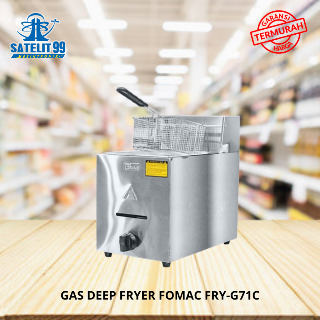 GAS DEEP FRYER FOMAC FRY-G71C