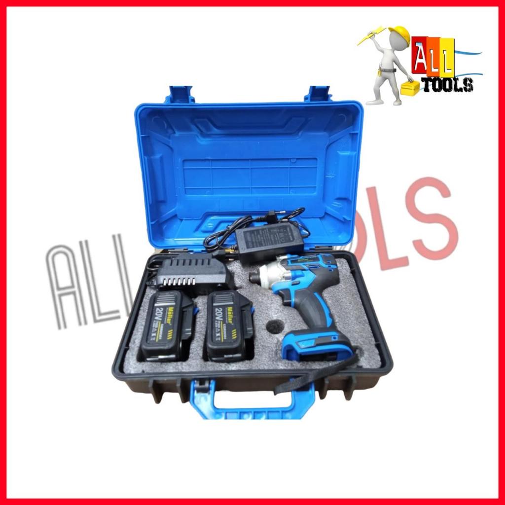 IMPACT DRIVER MOLLAR CIDR20351 BOR OBENG BATERAI 20V CORDLESS - MOLLAR