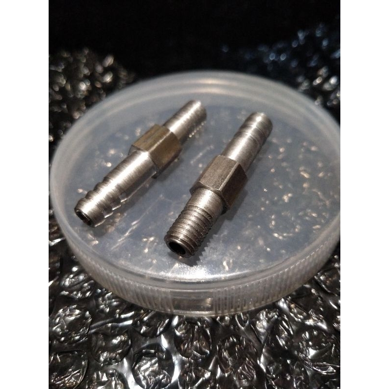 Nepel oil cooler crankcase dan head, bahan besi anti patah