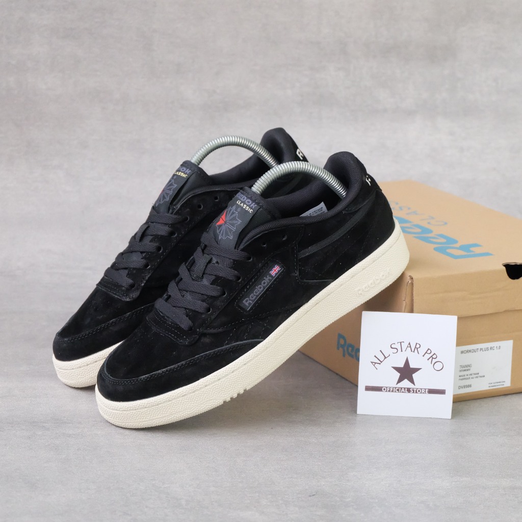 REEBOK CLUB C85 URC BLACK WHITE