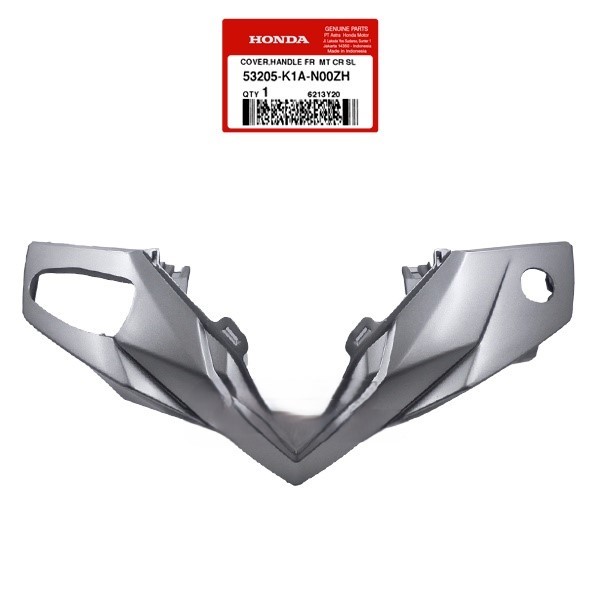 Cover Batok Kepala Depan Silver Honda BeAT K1A | 53205K1AN00ZH 100% ORI AHM