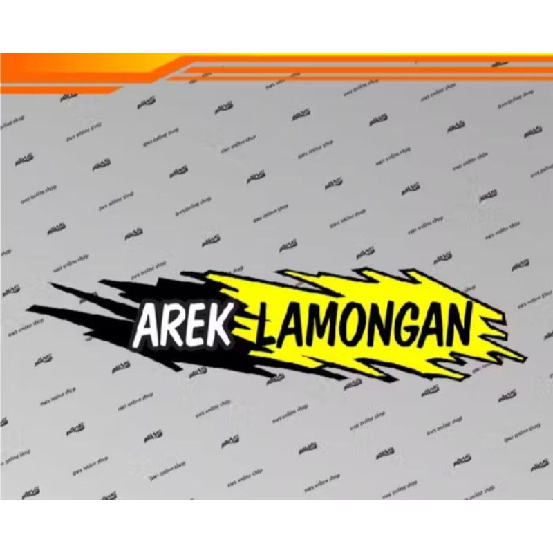

sticker arek lamongan