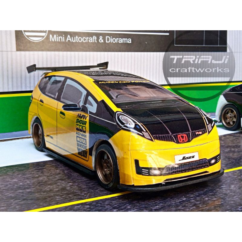 Miniatur Honda Jazz Ge8 Racing 2