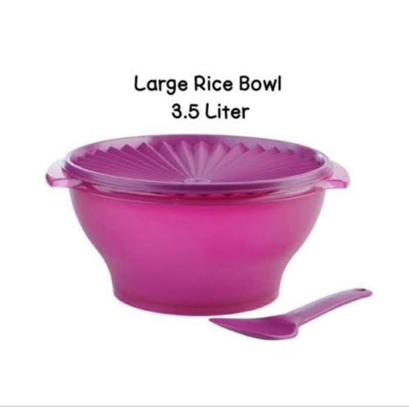 rice bowl ungu tupperware