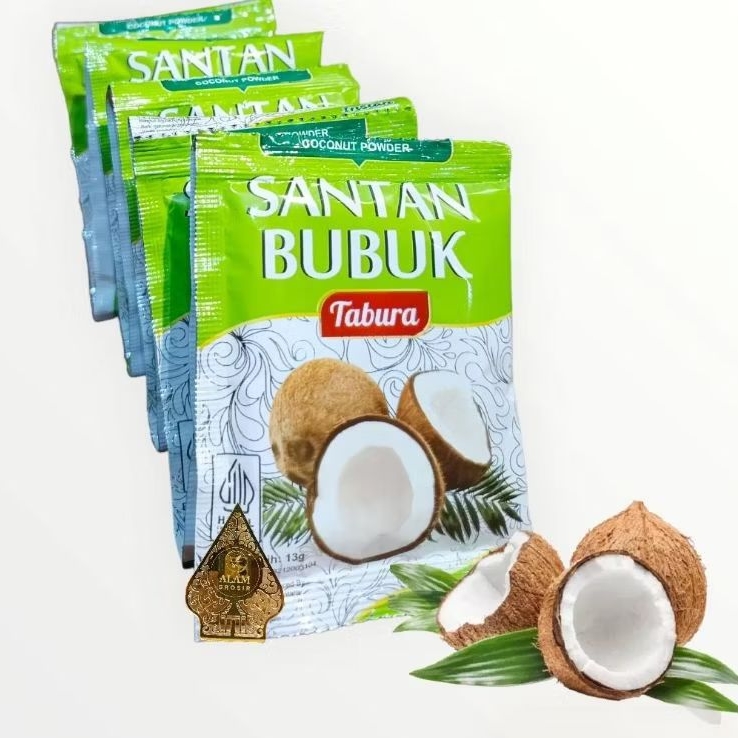 

TABURA Santan Bubuk instan 13g, 1 renteng isi 10 pcs