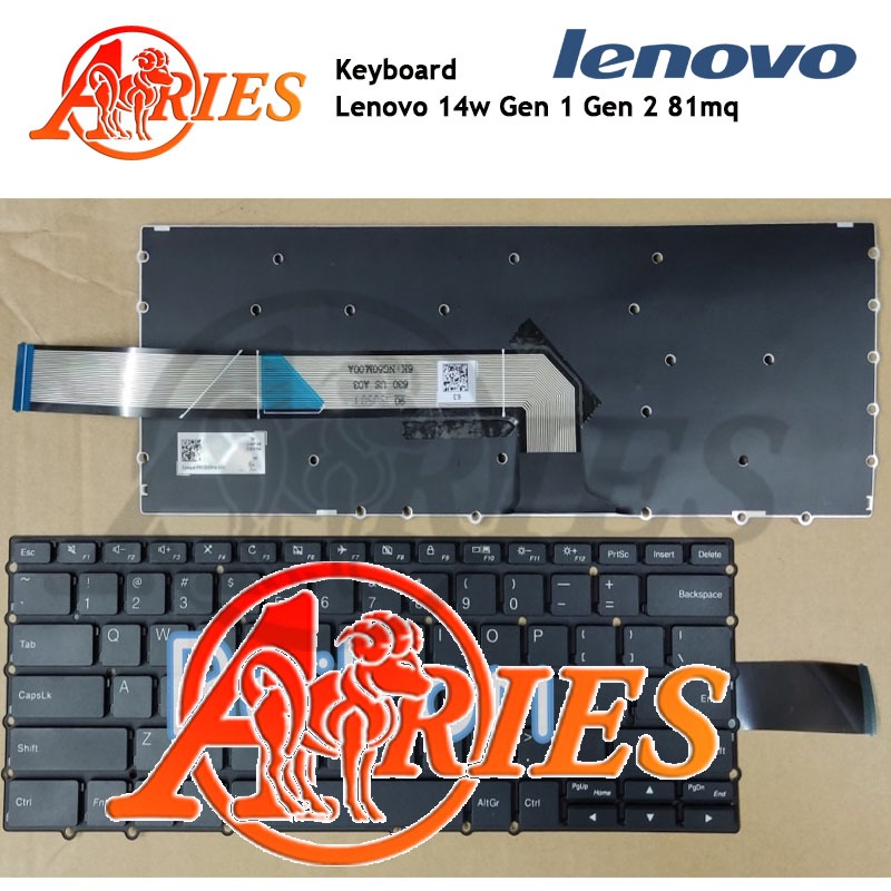 Keyboard Laptop Lenovo 14w Gen 1 Gen 2 81mq
