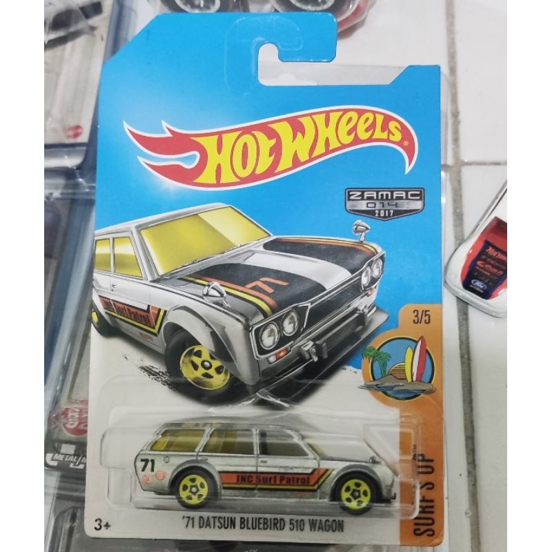 hotwheels datsun bluebird 510 wagon zamac