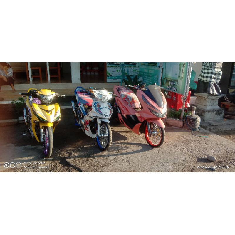 Jari jari velg pcx 150 full set tingal pasang