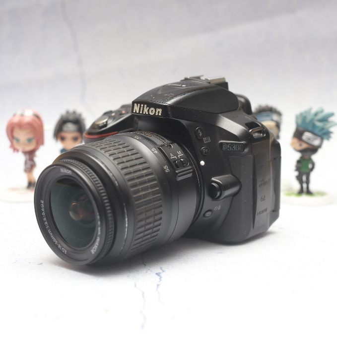 NIKON D5300 Lensa Kit 18-55mm F3.5 Kamera DSLR Bergaransi -Vms