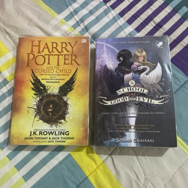 harry potter and the cursed child, the school for good and evil preloved