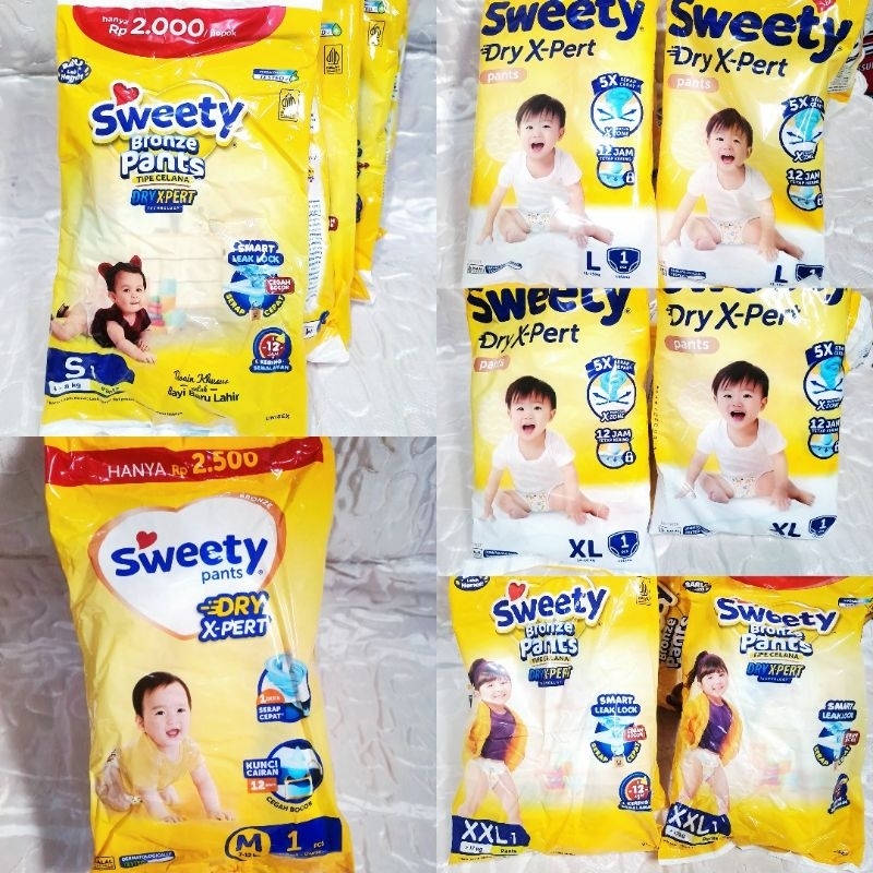 Sweety Renceng 1 Sachet S M L XL XXL
