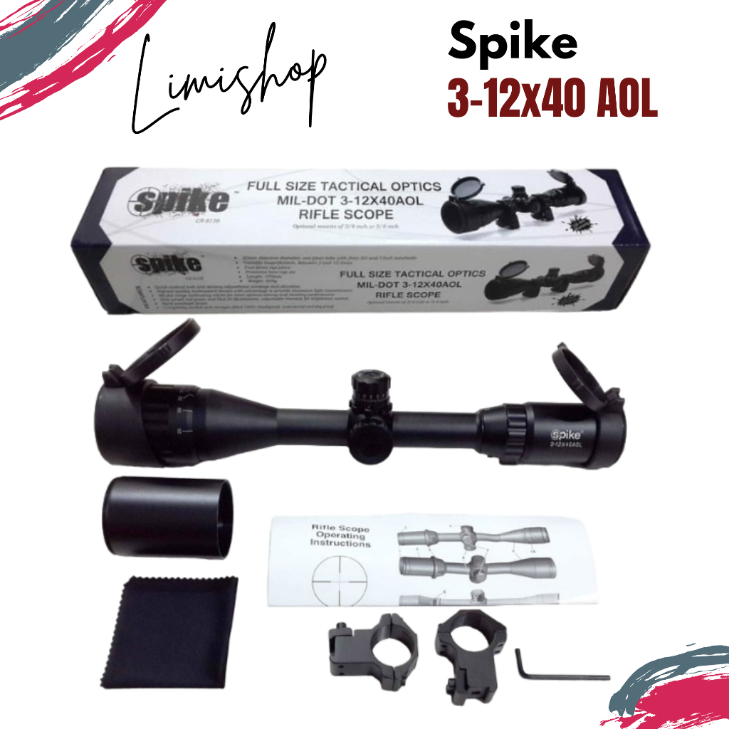 Teleskop / Telescope SPIKE 3-12X40 AOL