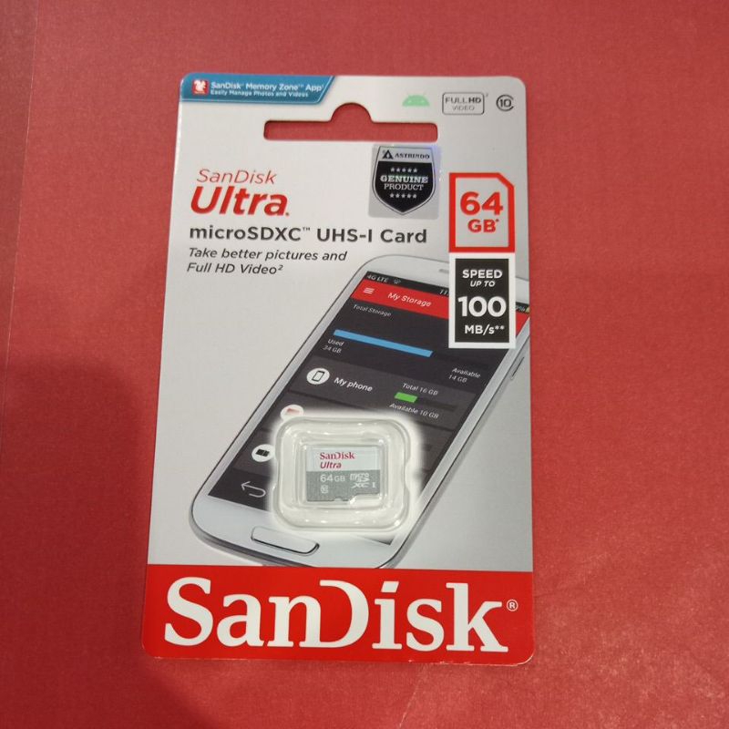 mmc sandisk 64 GB