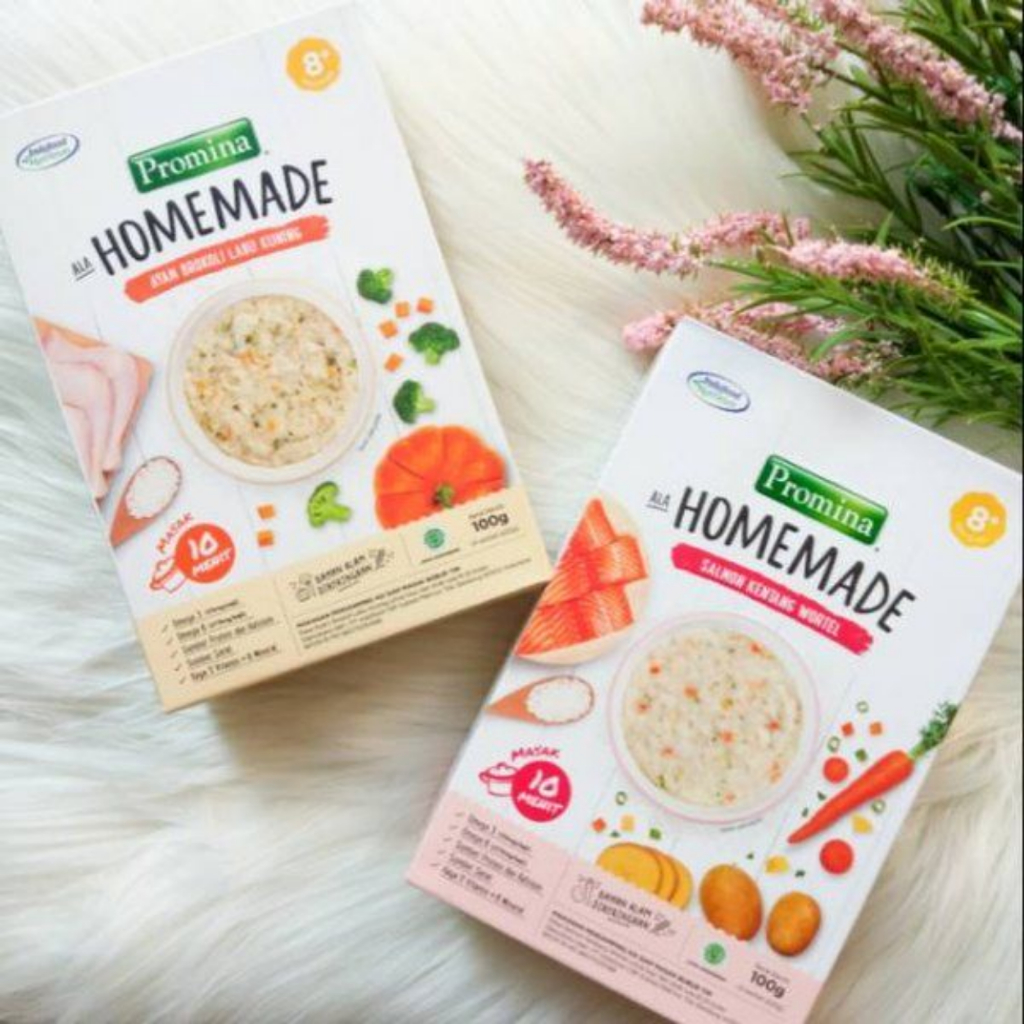 Promina 8+ Bubur Bayi Ala Homemade Terbuat Dari Beras Dan Daging Asli100gr