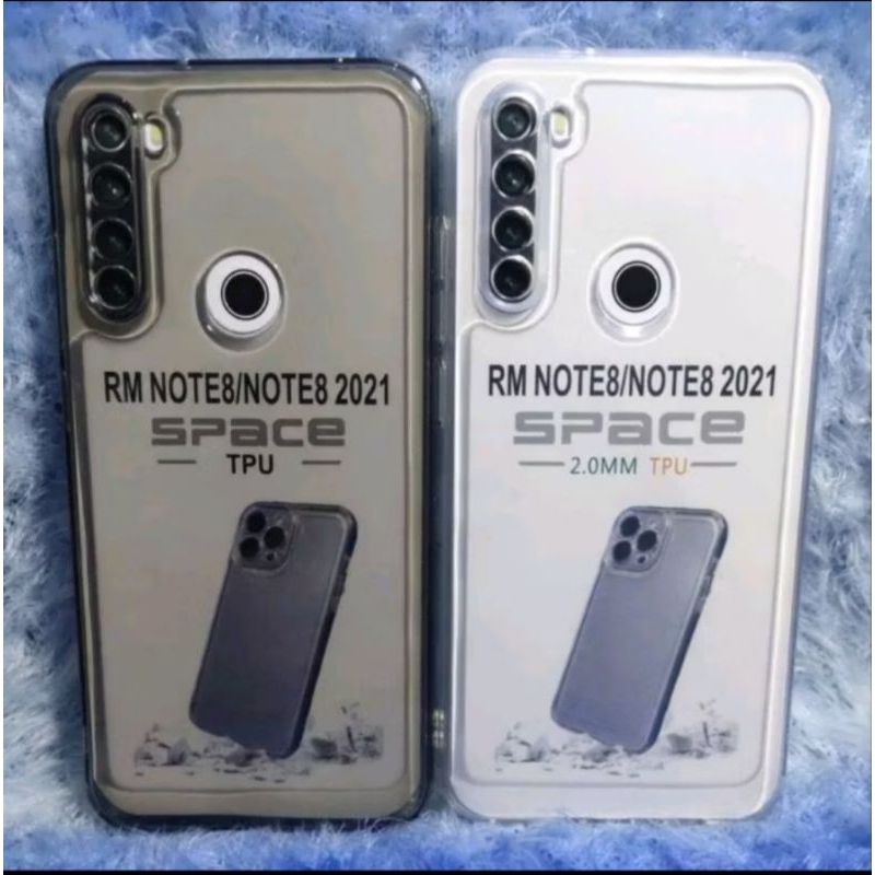 SoftCase Casing Xiaomi Redmi note 8/Redmi note 8 2021 Silikon Bening Transparan TPU