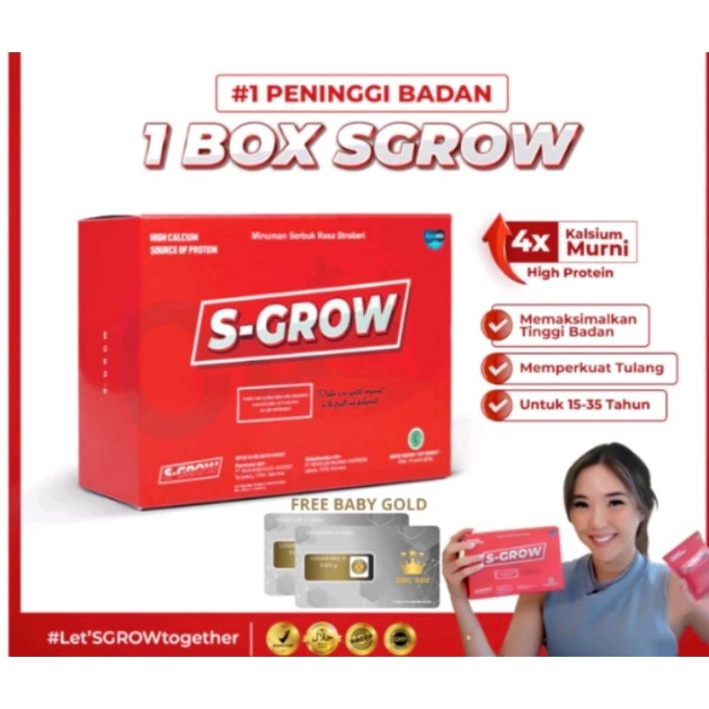

S-grow susu peninggi badan original