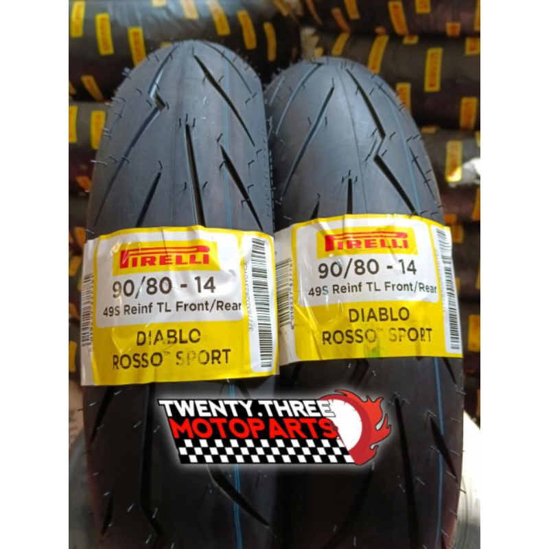 PIRELLI DIABLO ROSSO SPORT 90/80-14
