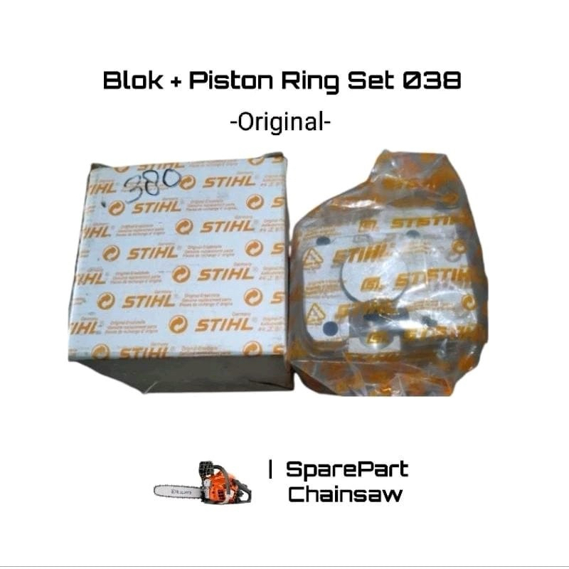 Cylinder Blok Senso/Chainsaw 038 STIHL ( Fullset )