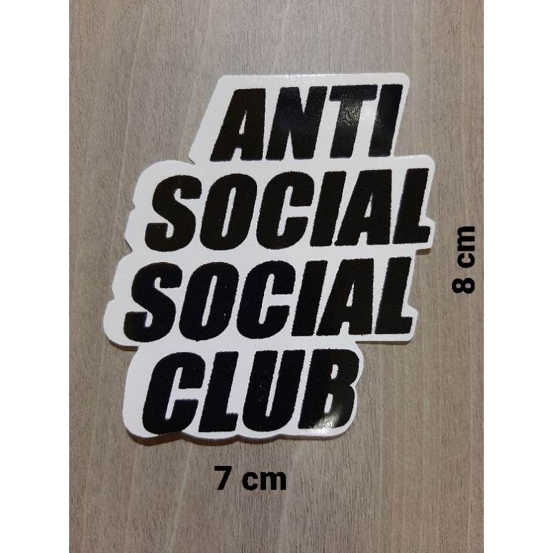 

STIKER GRAFTAC ANTI SOCIAL UKURAN KECIL