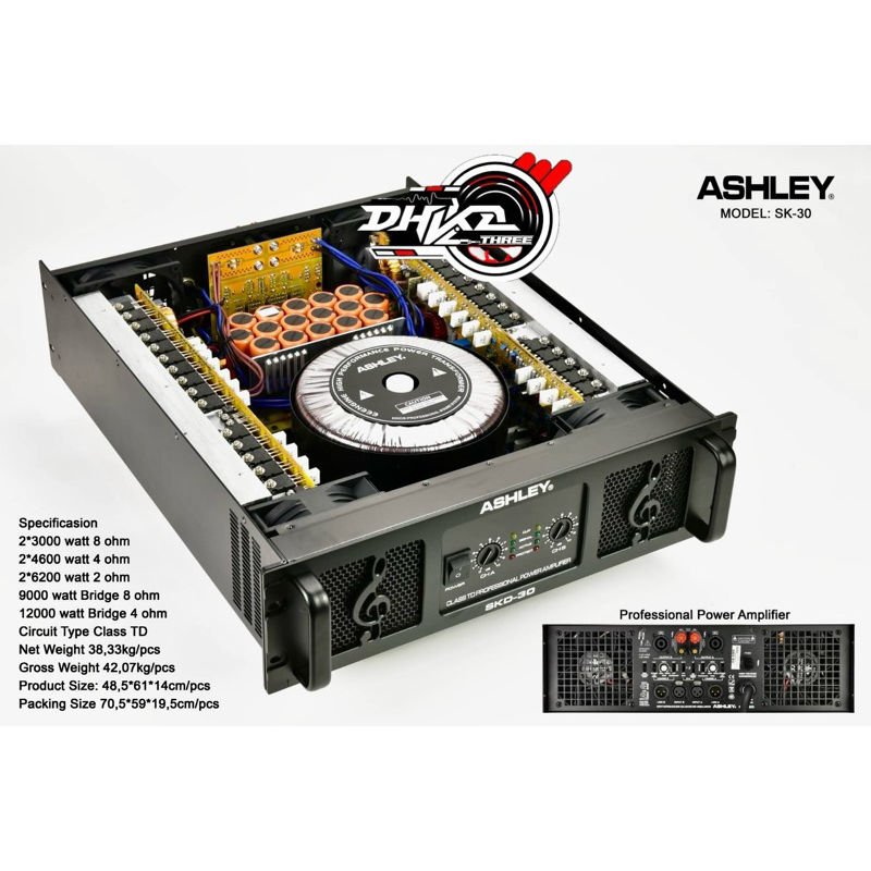 POWER ASHLEY SKD 30 CLASS TD / POWER ASHLEY SK 30 CLASS TD / Power Ashleya Skd30 original / power as