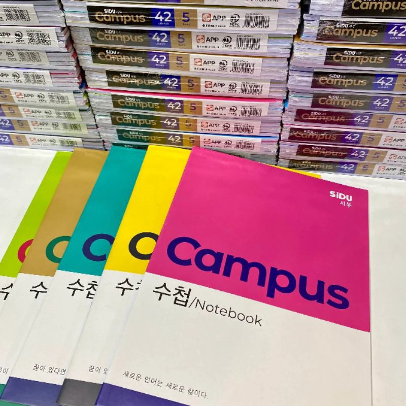 

1 Pak Buku Sidu Campus 42 Lembar (Isi 5 Buku)